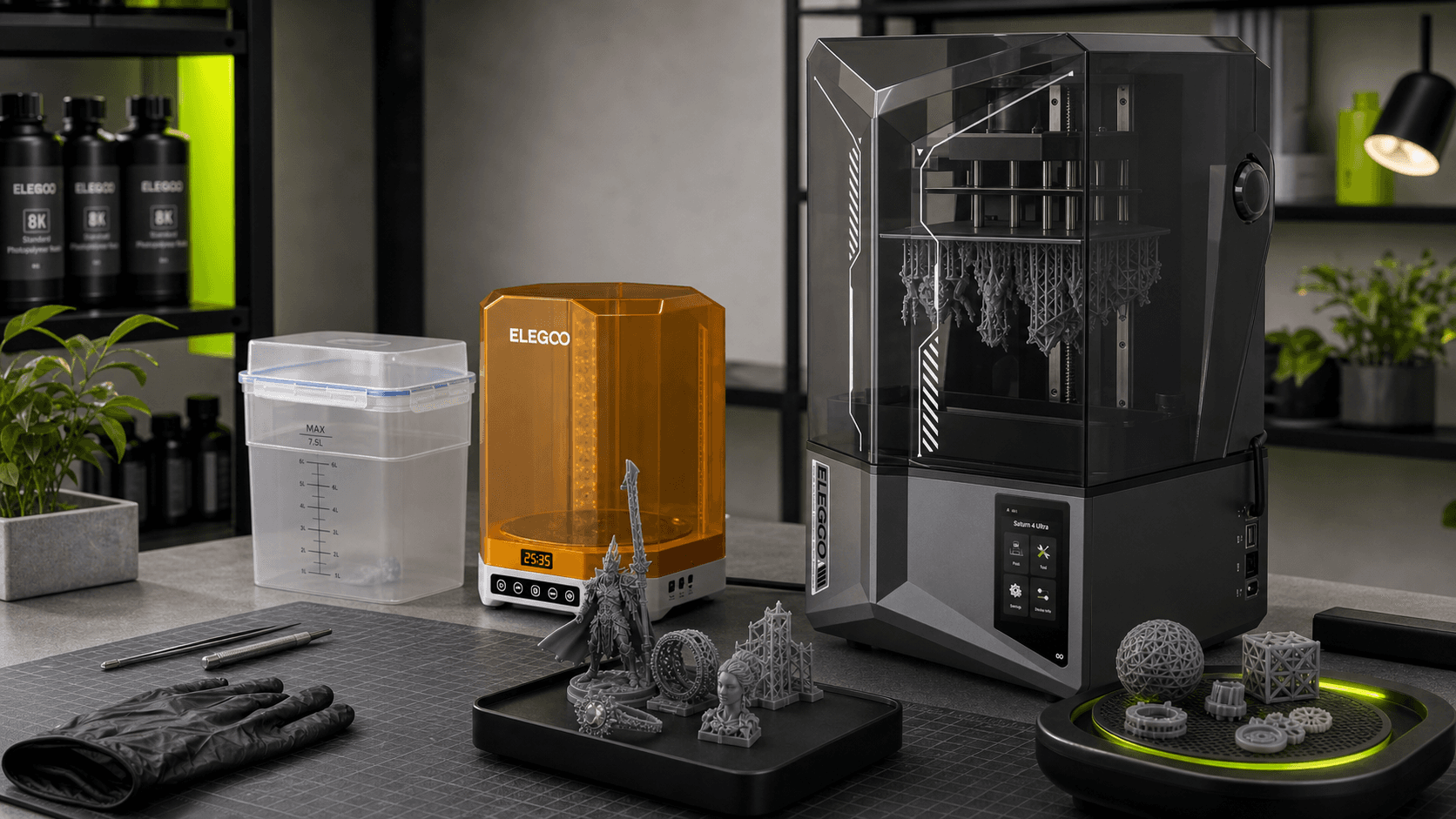 SLA/Resin Printing capability
