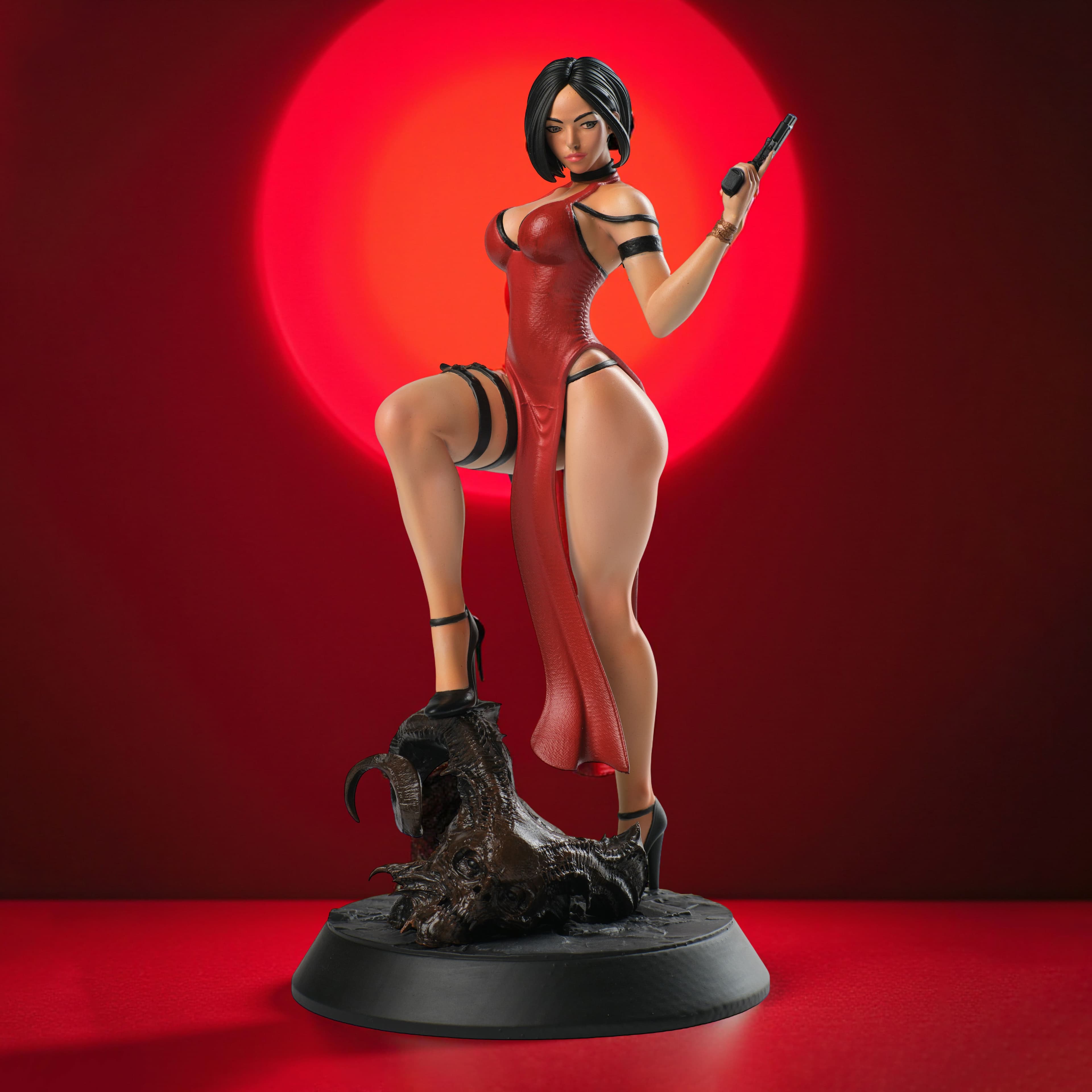 Painted Character Figurine
