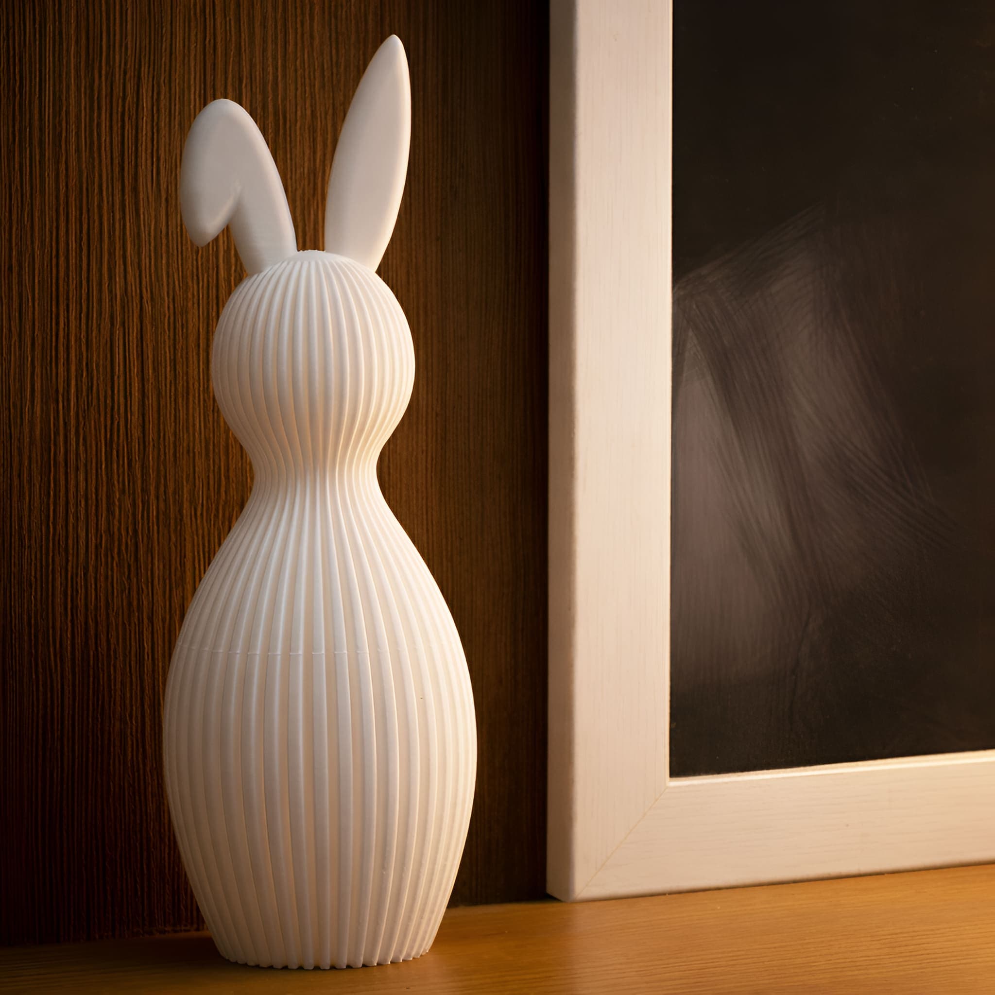 Ribbed Rabbit Decor