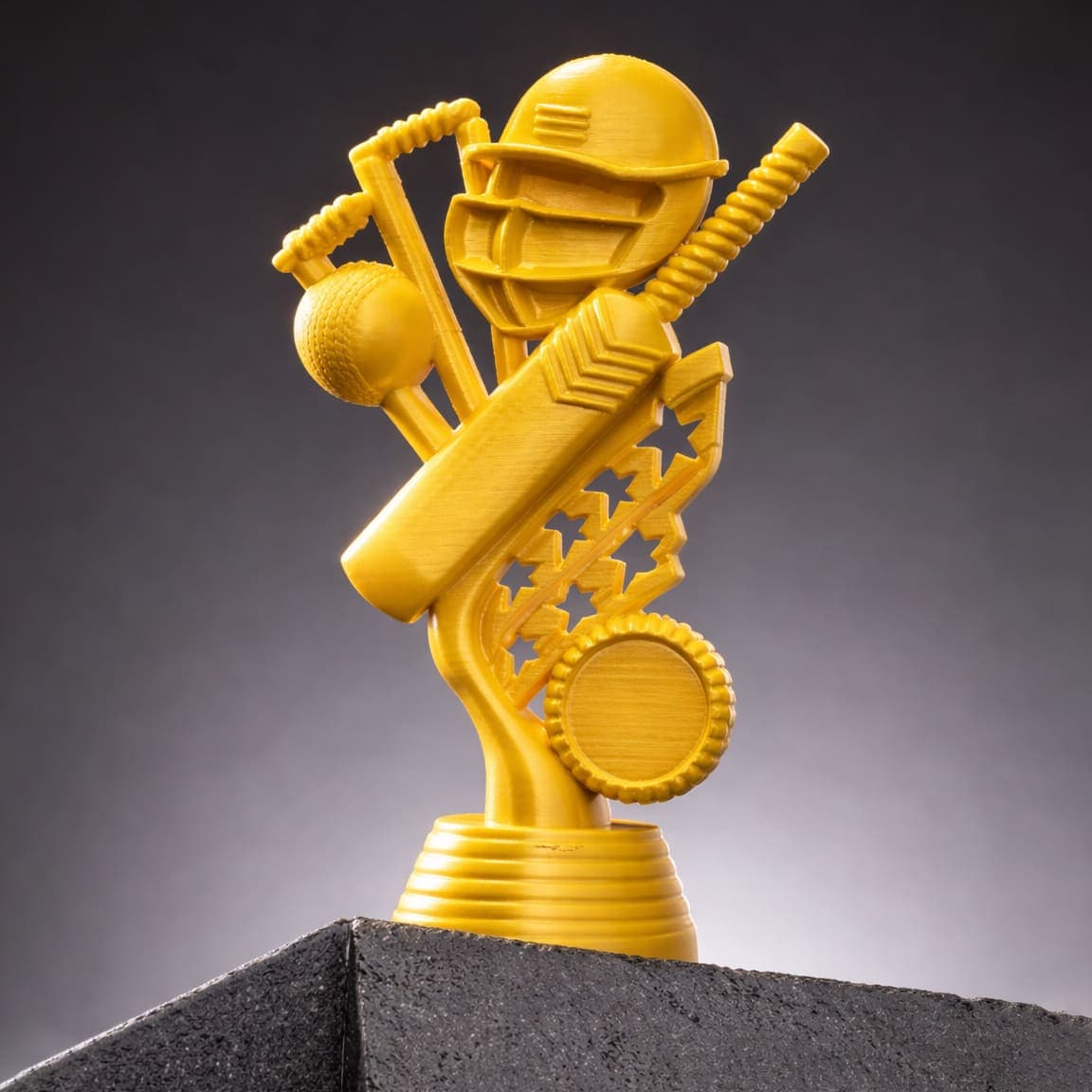 Cricket Trophy Prototype